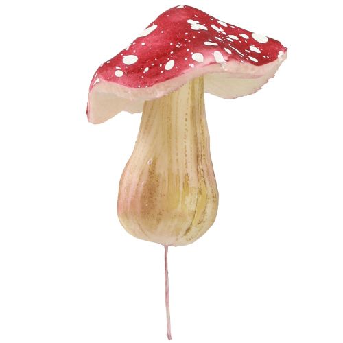 Artikel Deko Pilze Rot Künstliche Fliegenpilze am Draht 5,5/8cm 12 St
