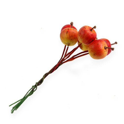 Floristik24 Mini-Äpfeln 2cm am Draht 54St
