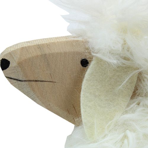 Floristik24 Osterschaf Weiß 18cm