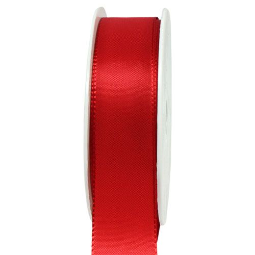 Geschenk- und Dekorationsband Rot 40mm 50m