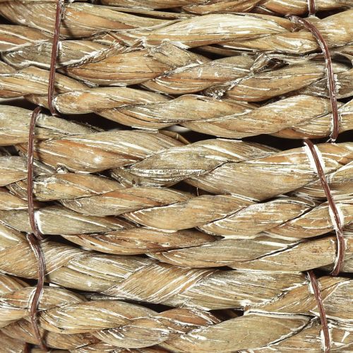 Artikel Dekokugeln zum Aufhängen Kugeln Stroh Grau Ø15cm 3St