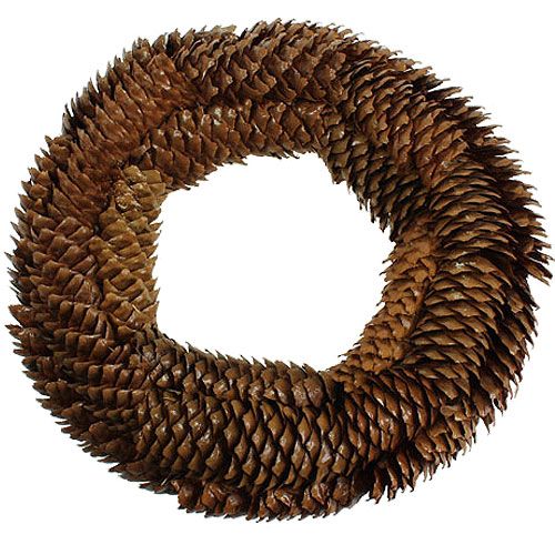 Floristik24 Fichtenzapfenkranz Ø35cm