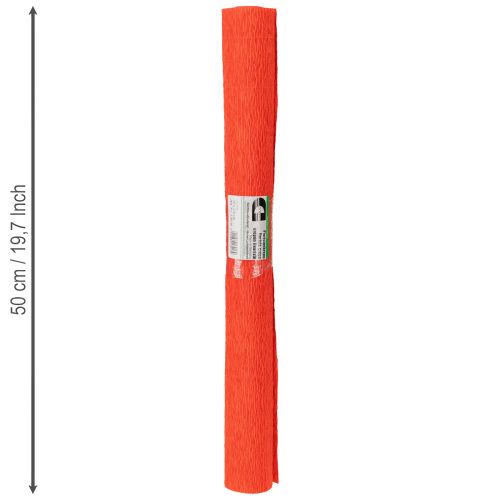 Artikel Floristen-Krepppapier Rot 50x250cm