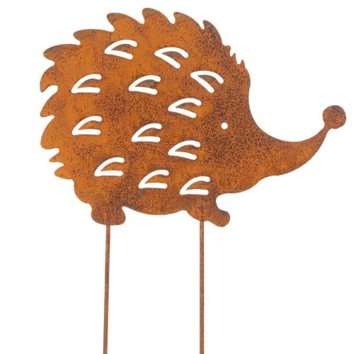 Artikel Gartenstecker Igel Rost Edelrost Deko Beetstecker 20cm