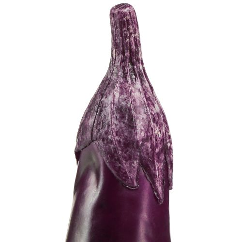 Artikel Gemüse Deko Aubergine Lebensmittelattrappe 15cm