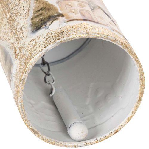Glocke mit Winterdorf-Motiv