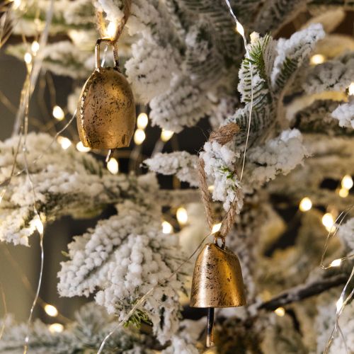 Artikel Christbaum Anhänger Metall Glocken Vintage Design Dekoration