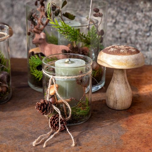 Artikel Holzpilze Deko Pilze Holz Natur Herbstdeko Ø10cm H12cm 2St