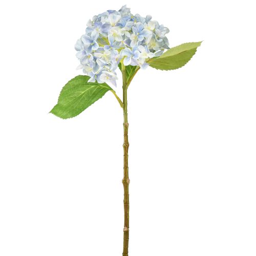 Floristik24 Hortensie künstlich Blau Kunstblume Blau Ø15,5cm 45cm