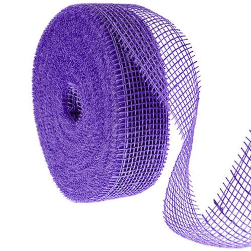 Juteband Lila 5cm 40m