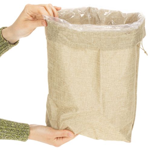 Jutetasche 28×10cm H40cm | Floristik24.de