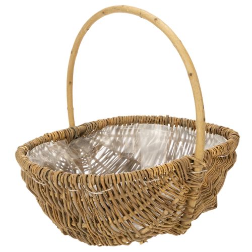 Kartoffelkorb 43/33/23cm mit Folie Natur Set von 3St kaufen | Floristik24.de