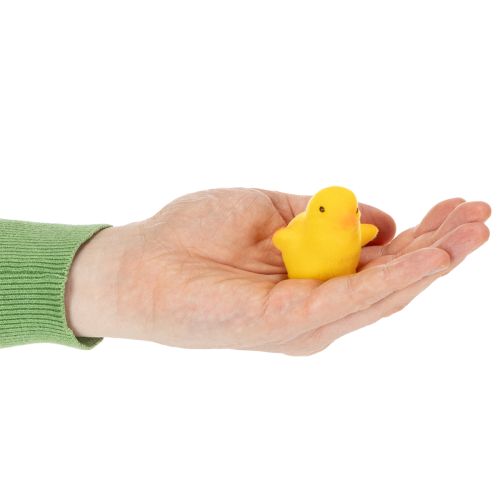 Artikel Kleine Osterküken Gelb Orange Beflockt H4,5cm 18 St