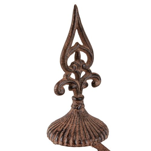 Floristik24 Kranzhalter Rost Vintage Halterung zum Stellen Gusseisen H29cm