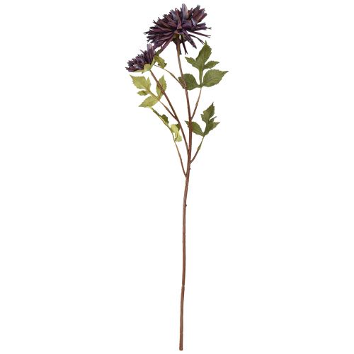 Artikel Künstliche Chrysantheme 2 Blüten Violett Ø5/11cm L70cm