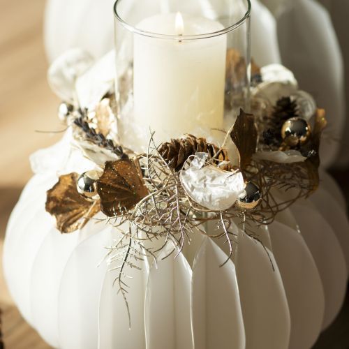 Artikel Künstlicher Farn Weihnachten Zierfarn Champagner 54cm 2St
