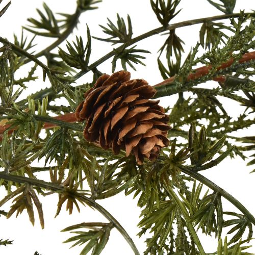 Floristik24 Lärchengirlande Grün mit Zapfen 180cm