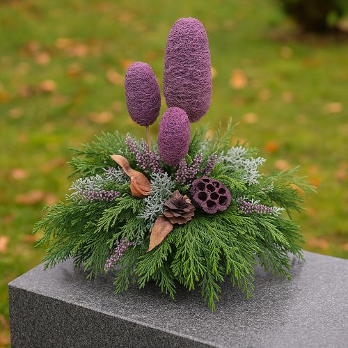 Floristik24 Luffa am Stiel klein getrocknet Deko Berry 5-12cm 25St