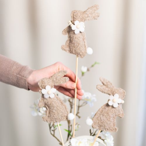 Artikel Osterhase Deko Figur für frühlingshafte Dekorationen und saisonale Akzente 42cm 8St