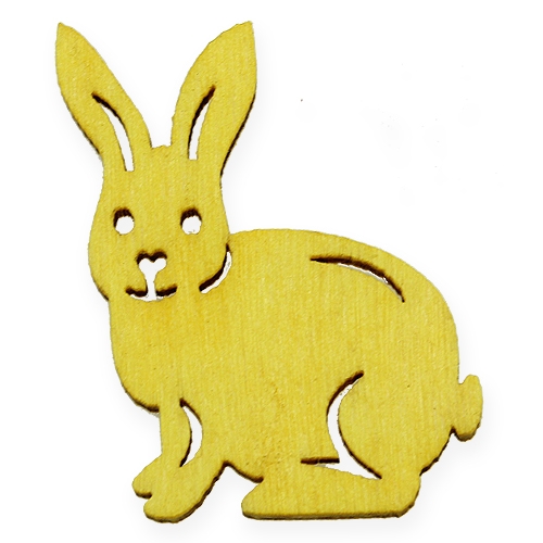 Floristik24 Holzsortiment mit Ostermotiven 2cm - 4cm 108St