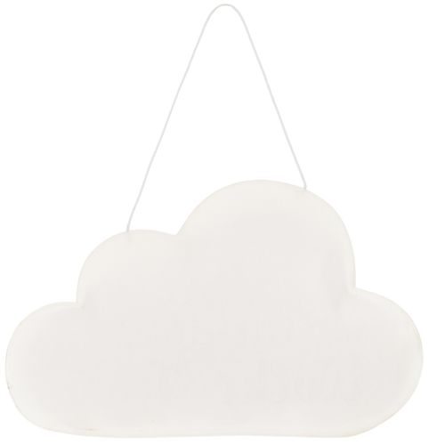 Papierdeko „Wolke 7“ zum Hängen 35cm x 22cm 2St | Floristik24.de