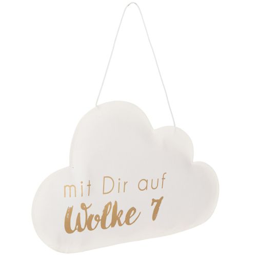 Papierdeko „Wolke 7“ zum Hängen 35cm x 22cm 2St | Floristik24.de