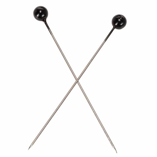 Perlkopfnadeln Ø6mm 65mm Schwarz | Floristik24.de
