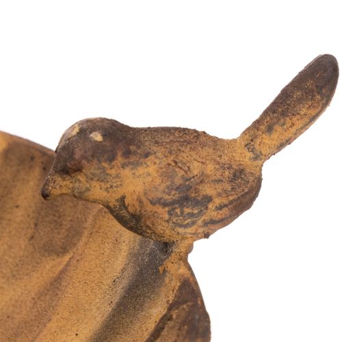 Dekoschale zum Hängen Gartendeko Rost Optik Ø31cm L62cm | Floristik24.de