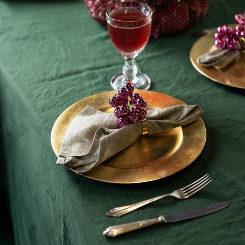 Floristik24 Plastikteller Gold Ø17cm 10St