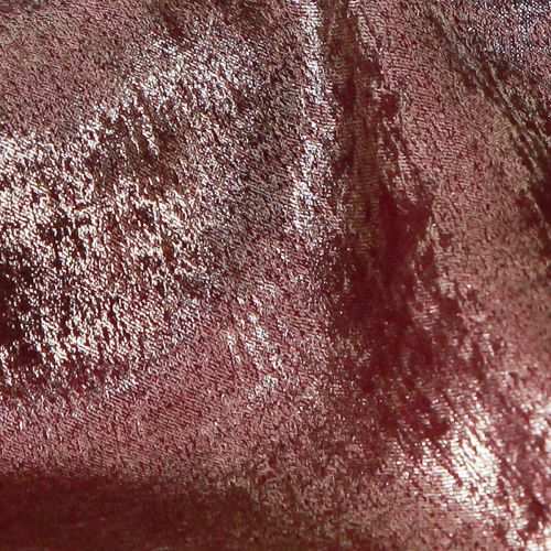 Floristik24 Tischband Dekoband Bordeaux Gold Fransen B28cm L2,5m