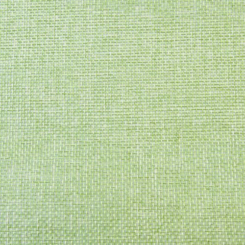 Floristik24 Tischläufer Grün Hellgrün mit Jute, Dekostoff 29×450cm - Elegantes Tischband für Ihre Festliche Dekoration