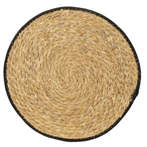 Tischmatte Binsengras Platzdeckchen Rund Ø35cm 4 St kaufen | Floristik24.de