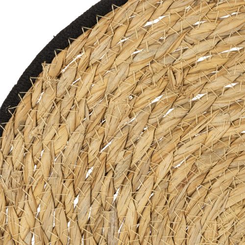 Tischmatte Binsengras Platzdeckchen Rund Ø35cm 4 St | Floristik24.de
