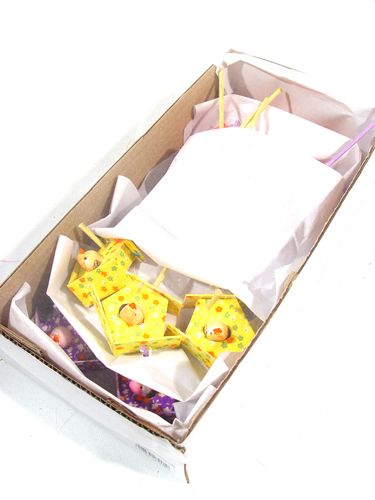 Floristik24 Vogelhaus mit Vogel am Pick 3cm 12St