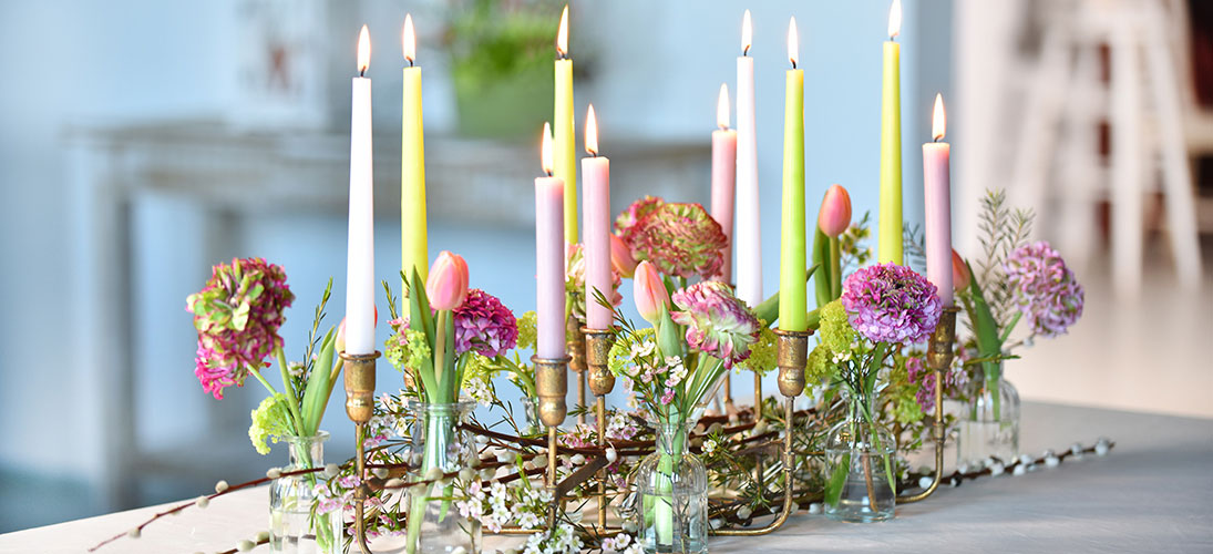 Spitzkerzen und Stabkerzen