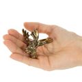 Serviettenring Hirsch-Kopf aus Metall in Gold-Optik 6cm 4St | Floristik24.de