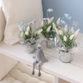 Kantenhocker Elch Deko Kantensitzer H31cm Grau 3 St | Floristik24.de