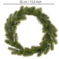 Kranz künstlich Tannengrün für Türdekoration 35cm | Floristik24.de