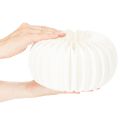Wabenpapier Ring Kürbis rund groß für Trockenblumen und Herbstdeko 24cm 4St | Floristik24.de