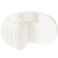 Wabenpapier Ring Kürbis rund