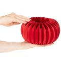 Papier Deko Wabenpapier Kürbis rund Moderne Tischdeko 24cm 4St | Floristik24.de