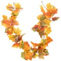 Floristik24 Ahorn Girlande künstlich Dekoration Herbst 165cm