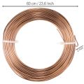 Aluminiumdraht 2mm für Floristik und Basteln 60m 500g | Floristik24.de