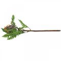 Deko Artischocke Lila Kunstpflanze Herbstdeko Ø7,5cm H42cm