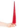 Deko Tannenbaum schmal Künstlicher Weihnachtsbaum auf Holzsockel 40cm 3St | Floristik24.de