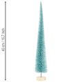 Tannenbaum Kunstbaum schlank mit Holzfuß 40cm | Floristik24.de