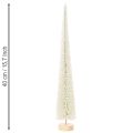 Tannenbaum Dekobaum mit Holzfuß für Winterdeko 40cm 3St | Floristik24.de