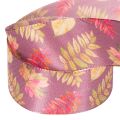 Dekoband mit Herbstlaub Motiv 40mm 15m | Floristik24.de
