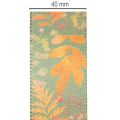 Dekoband mit Blatt Motiv Herbstdeko 40mm 15m | Floristik24.de