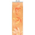 Geschenkband Herbst mit Blättern für kreative Verpackungen 25mm 18m | Floristik24.de